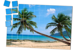 Фотопанно на керамической плитке