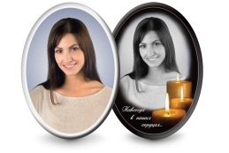 Портреты для памятников (овальные)