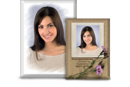 Портреты для памятников (прямоугольные)