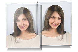 Двусторонняя печать на стекле